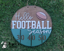 Load image into Gallery viewer, Football Doorhanger