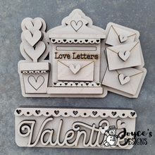 Load image into Gallery viewer, Farmhouse Interchangeable Bread Board Shelf Sitter Design