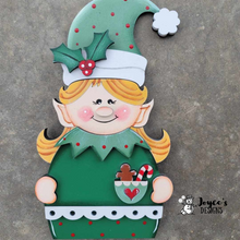 Load image into Gallery viewer, Elf girl shelf sitter