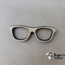 Load image into Gallery viewer, Glasses Cut-Out Shape