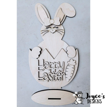 Load image into Gallery viewer, Easter Bunny in Egg Shelf Sitter