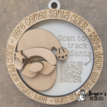 Load image into Gallery viewer, Santa Tracker Ornament