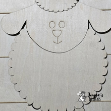 Load image into Gallery viewer, Easter is all about the lamb– Faith-Inspired Wood Sign for Front Door or Wall Décor (Copy)