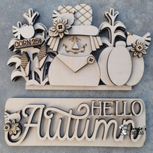 Load image into Gallery viewer, Farmhouse Interchangeable Bread Board Shelf Sitter Design