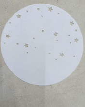 Load image into Gallery viewer, Star & Dots Stencil – Perfect Accent for "Believe" Snow Globe