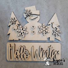 Load image into Gallery viewer, Farmhouse Interchangeable Bread Board Shelf Sitter Design