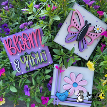 Load image into Gallery viewer, Interchangeable Wooden Tissue Box Cover – Fits 4.25” Insert Signs – DIY Home Décor Cube Base