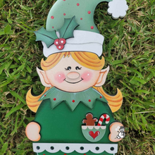 Load image into Gallery viewer, Elf girl shelf sitter