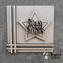 Load image into Gallery viewer, Interchangeable Wooden Tissue Box Cover – Fits 4.25” Insert Signs – DIY Home Décor Cube Base