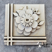 Load image into Gallery viewer, Interchangeable Wooden Tissue Box Cover – Fits 4.25” Insert Signs – DIY Home Décor Cube Base