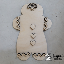 Load image into Gallery viewer, Gingerbread ornaments