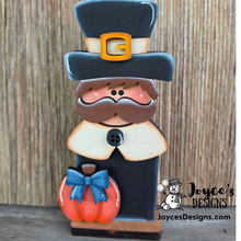 Load image into Gallery viewer, Pilgrim Boy Shelf Sitter Wood Blank – 3" x 7"