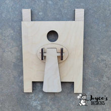 Load image into Gallery viewer, Interchangeable Standing Ladder Frame Shelf Sitter Design