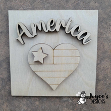 Load image into Gallery viewer, Interchangeable Wooden Tissue Box Cover – Fits 4.25” Insert Signs – DIY Home Décor Cube Base