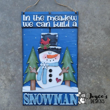 Load image into Gallery viewer, In the Meadow Snowman Pallet