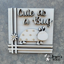 Load image into Gallery viewer, Interchangeable Wooden Tissue Box Cover – Fits 4.25” Insert Signs – DIY Home Décor Cube Base