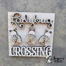 Load image into Gallery viewer, Interchangeable Wooden Tissue Box Cover – Fits 4.25” Insert Signs – DIY Home Décor Cube Base