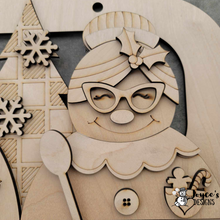 Load image into Gallery viewer, Christmas Kringle antique truck doorhanger