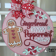 Load image into Gallery viewer, Gingerbread Doorhanger
