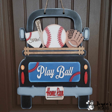 Load image into Gallery viewer, Play Ball! Baseball Door Hanger