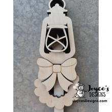 Load image into Gallery viewer, Christmas Lantern Wood Blank | 3.5 x 12 Inch DIY Holiday Craft