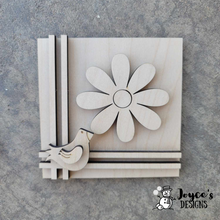Load image into Gallery viewer, Interchangeable Standing Ladder Frame Shelf Sitter Design