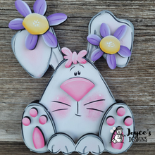 Load image into Gallery viewer, loppy Ear Bunny With Flowers