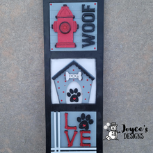 Load image into Gallery viewer, Interchangeable Wooden Tissue Box Cover – Fits 4.25” Insert Signs – DIY Home Décor Cube Base