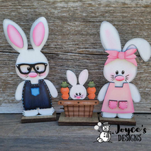 Load image into Gallery viewer, Bunny Family Shelf Sitter Set