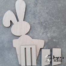 Load image into Gallery viewer, Spring Bunny Shelf Sitter