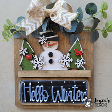 Load image into Gallery viewer, Farmhouse Interchangeable Bread Board Shelf Sitter Design