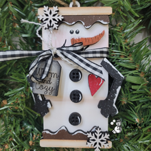 Load image into Gallery viewer, Marshmallow Snowman with Arms