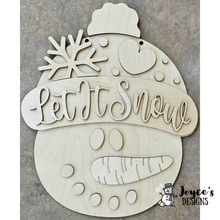 Load image into Gallery viewer, Jingle Reindeer Ornament or Gift Card Holder Blank – DIY Wood Craft for Christmas Gifting