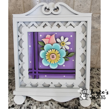 Load image into Gallery viewer, Interchangeable Standing Ladder Frame Shelf Sitter Design
