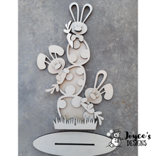 Load image into Gallery viewer, Stacked Eggs with Bunnies