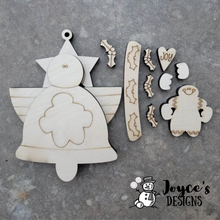 Load image into Gallery viewer, Angel Ornaments- Joy, Believe, Merry and Bright