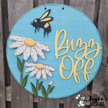Load image into Gallery viewer, Buzz Off Doorhanger