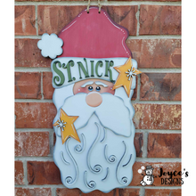 Load image into Gallery viewer, Christmas Doorhanger St Nick
