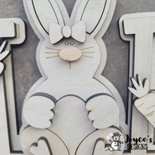 Load image into Gallery viewer, Hop-Bunny Shelf Sitter