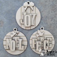 Load image into Gallery viewer, Joy ornament