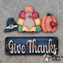 Load image into Gallery viewer, Farmhouse Interchangeable Bread Board Shelf Sitter Design