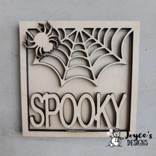 Load image into Gallery viewer, Interchangeable Wooden Tissue Box Cover – Fits 4.25” Insert Signs – DIY Home Décor Cube Base