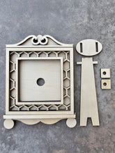 Load image into Gallery viewer, Interchangeable Standing Ladder Frame Shelf Sitter Design