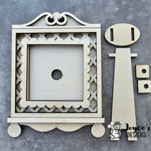 Load image into Gallery viewer, Interchangeable Standing Ladder Frame Shelf Sitter Design
