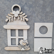Load image into Gallery viewer, Cardinal Lantern Votive Shelf Sitter