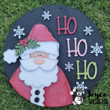 Load image into Gallery viewer, Santa Ho Ho Ho Doorhanger