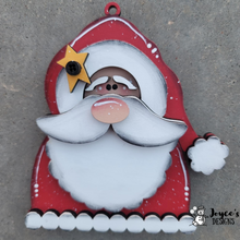 Load image into Gallery viewer, Santa with star ornament