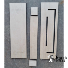 Load image into Gallery viewer, Snowman Christmas Countdown Shelf Sitter