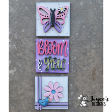 Load image into Gallery viewer, Interchangeable Wooden Tissue Box Cover – Fits 4.25” Insert Signs – DIY Home Décor Cube Base