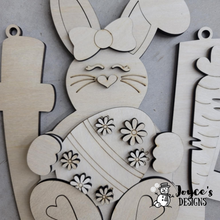 Load image into Gallery viewer, HOP Bunny Doorhanger Truck Doorhanger